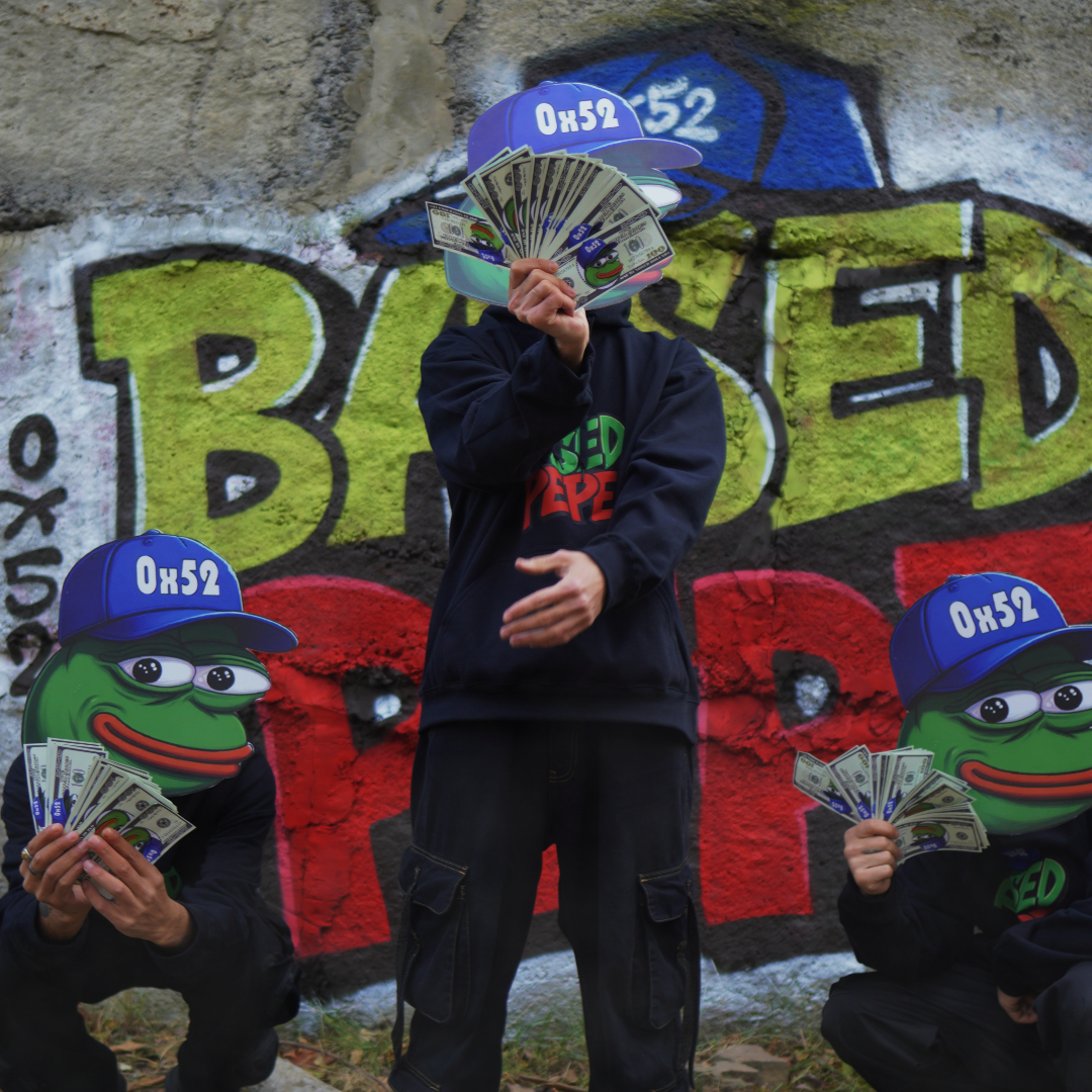 Based Pepe "Graffiti" - Unisex Hoodie