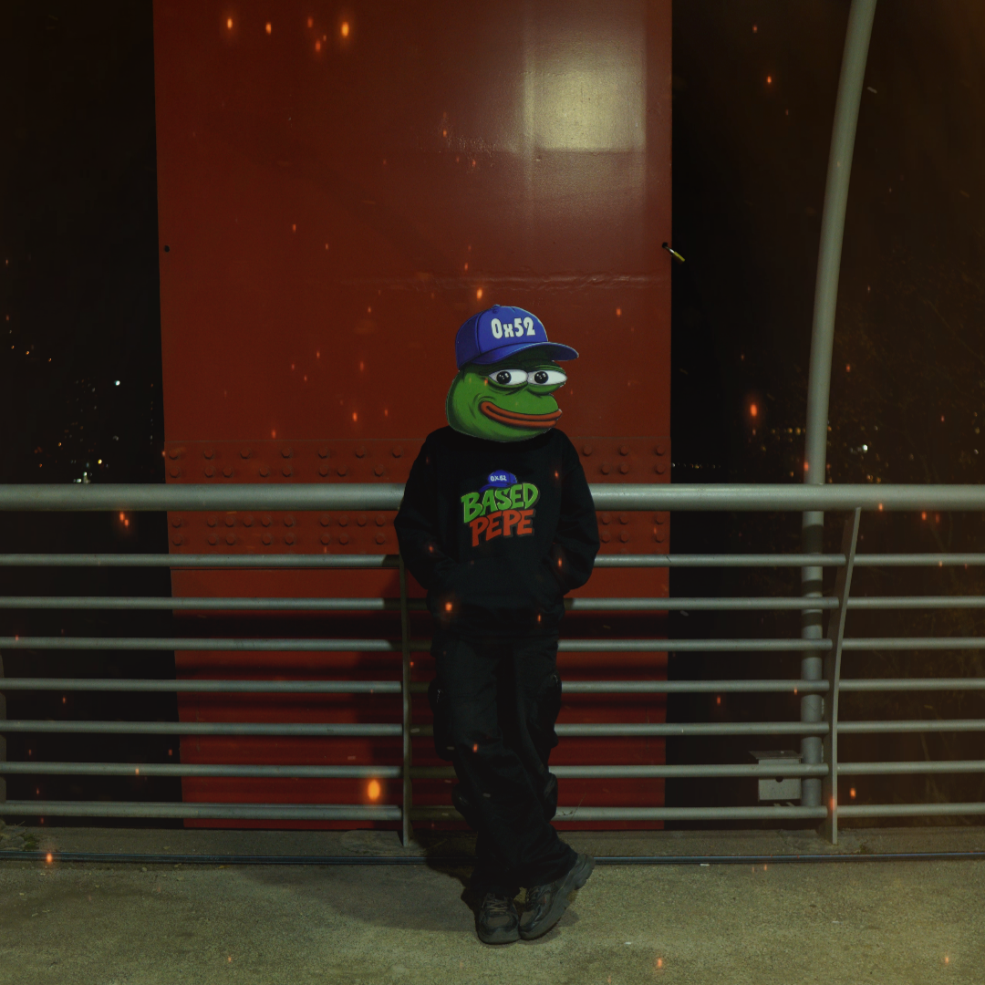 Based Pepe "Graffiti" - Unisex Hoodie