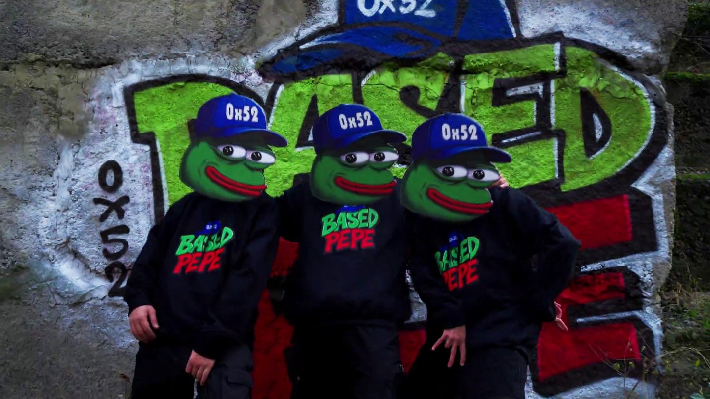 Based Pepe "Graffiti" - Unisex Hoodie