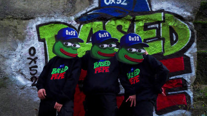 Based Pepe "Graffiti" - Unisex Hoodie
