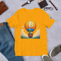 Based Pepe "Bitcoin hot air balloon" - Unisex t-shirt