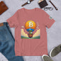 Based Pepe "Bitcoin hot air balloon" - Unisex t-shirt