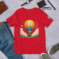 Based Pepe "Bitcoin hot air balloon" - Unisex t-shirt